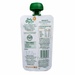  Dinh dưỡng trái cây nghiền hữu cơ chuối, phúc bồn tử & vani ONLY ORGANIC 8m+ - mặt sau