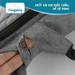 Địu 3 trong 1 trợ lực thoáng khí Comfybaby YN-602 - mặt sau