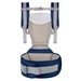 Địu ngồi cho bé 6in1 Mamago Airy MM01 (Xanh Navy) - mặt trái