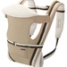 Địu trẻ em Aprica Pitta Beige 39401 (màu be) - mặt trước