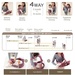 Địu trẻ em Carrier Easy Touch Fitta GN 39295 Aprica - mặt sau