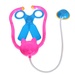 Đồ chơi cho bé gái túi đựng dụng cụ bác sĩ NCL.M1323LR - góc nghiêng