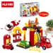 Đồ chơi xếp hình cứu hỏa Huimei HM061-1 - mặt trước