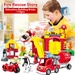 Đồ chơi xếp hình cứu hỏa Huimei HM061-1 - hình 8