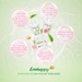 Dung dịch vệ sinh phụ nữ Emhappy New thảo dược hương Hoa Quỳnh (120ml) - mặt sau