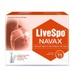 Dung dịch vệ sinh tai, mũi, họng LiveSpo Navax (Hộp 8*5ml) - mặt trước