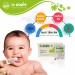Gạc răng miệng Dr.papie 0+ - mặt trái