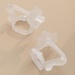 Gặm nướu Moyuum silicone hình sư tử (Trong suốt) - mặt phải