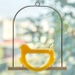 Gặm nướu silicone Moyuum Bird hình chim (Vàng) - mặt phải