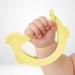 Gặm nướu silicone Moyuum Bird hình chim (Vàng) - mặt trái