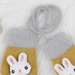 Găng tay len cho bé KidsPlaza 22K-G05 - mặt phải