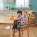 Ghế ăn bột Fisher-Price Spacesaver High Chair, Stripes BLL26  - mặt sau