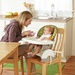 Ghế ăn bột Fisher Price BCK62 Space Saver  - góc nghiêng
