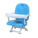 Ghế ăn siêu gấp gọn 4 cấp độ Kiza (màu xanh dương) - mặt trái