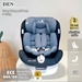Ghế ngồi ô tô Honper Comfy HP869 R44/04 0-12Y (Đen) - mặt trước