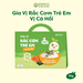 Gia vị rắc cơm trẻ em vị cá hồi Anpaso 35g - mặt trái