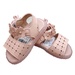 Giày tập đi đính hoa 4 bông 5 cánh AC20 HCM - mặt trước