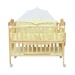 Giường cũi Oxford KidsPlaza 3in1 gỗ thông cao cấp - mặt trái