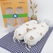 Gối chặn Kids Plaza Muslin hình đầu gấu PG23 - mặt trước