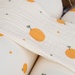 Gối chặn Kids Plaza Muslin hình quả PG23 - mặt trái