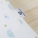 Gối cotton bông mềm Kids Plaza TM21 (Xanh) - mặt sau