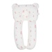 Gối đa năng KidsPlaza Muslin in hình thỏ PG23 - mặt trước