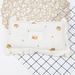 Gối lõm sơ sinh KidsPlaza Muslin hình mèo PG23 - mặt trước