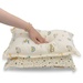 Gối Muslin họa tiết gấu AC25 (30x40) - mặt trái