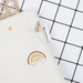 Gối sơ sinh KidsPlaza Muslin cầu vòng PG23 - mặt trái