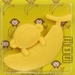 Chặn cửa hình chú khỉ Ange AG.84 - mặt phải