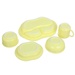 Bộ bát đĩa 8 chi tiết Vegetable VB-DS8 - góc nghiêng
