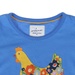 Áo cộc tay cotton đáp hình chú gà - mặt trái