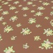 Thảm ghép KIZA Brown Flower - mặt sau