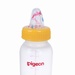 Bình sữa Pigeon PP tiêu chuẩn 240ml in hình chú voi ngộ nghĩnh - góc nghiêng