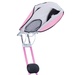 Xe đạp 3 bánh Baby Tricycle Flamingo X7 Màu hồng cho bé - mặt phải