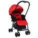 Xe đẩy cho bé KidsPlaza Compact 319 Linen Premium (Đỏ) - mặt trái