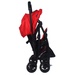 Xe đẩy cho bé KidsPlaza Compact 319 Linen Premium (Đỏ) - góc nghiêng