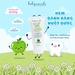 Kem đánh răng Babycoccole hương chuối 75ml 12M+ - góc nghiêng