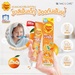 Kem đánh răng Chuppa Chups hương cam cho bé 40g (6M+) - mặt trái