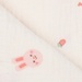 Khăn tắm cho bé KidsPlaza Muslin thỏ PG23 - mặt phải