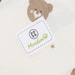 Khăn tắm KidsPlaza Muslin mặt gấu PG23 - mặt trái