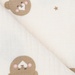 Khăn tắm KidsPlaza Muslin mặt gấu PG23 - mặt phải