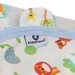 Chăn ủ nhộng sơ sinh KIDSPLAZA TM19 - mặt sau