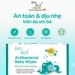 Khăn ướt kháng khuẩn Bzu Bzu 30 tờ - mặt sau