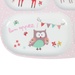 Khay ăn dặm 4 ngăn KidsPlaza U01 Forest Pink 180g - mặt trái