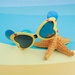 Kính thời trang gọng dẻo KidsPlaza 8264 C43 Yellow - mặt trước