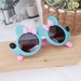 Kính thời trang gọng dẻo KidsPlaza 2023 22105 C11 xanh - mặt trước