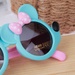 Kính thời trang gọng dẻo KidsPlaza 2023 22105 C11 xanh - mặt trái