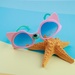 Kính thời trang KidsPlaza Raccoon PK21-003 Pink - mặt trước