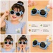 Kính thời trang gọng dẻo KidsPlaza Thỏ 1878 C3 (Xanh) - mặt phải
